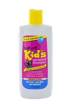 SULFUR 8 Kids Anti-Dandruff Kids Shampoo (7.5oz), Sareya Beauty Supply Store in Calgary Alberta Canada